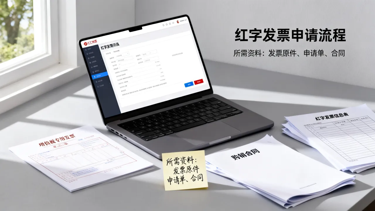 如何开红字发票,红字发票怎么开需要什么资料-图1 如何开红字发票,红字发票怎么开需要什么资料-图1