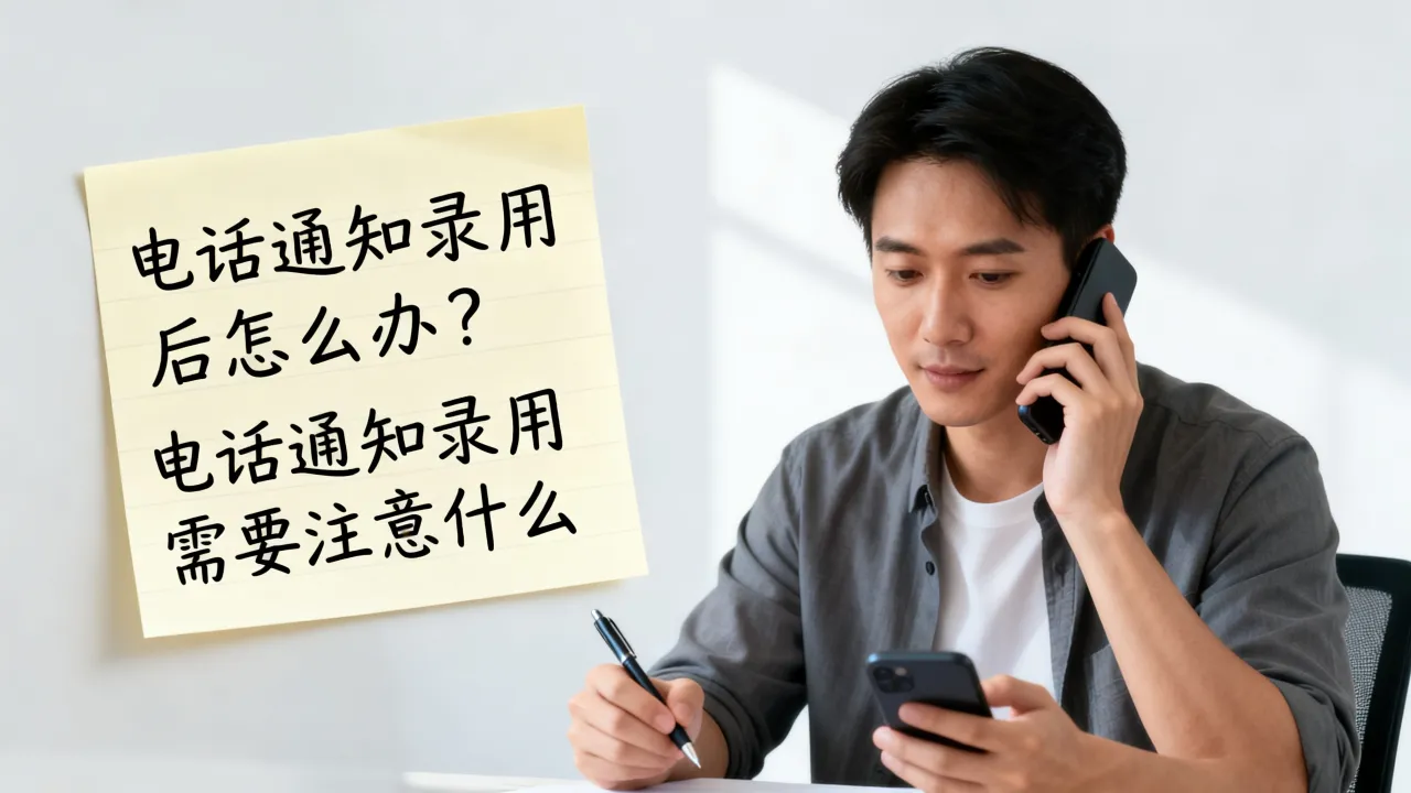 人事电话通知录用后怎么办?, 电话通知录用需要注意什么-图2 人事电话通知录用后怎么办?, 电话通知录用需要注意什么-图2