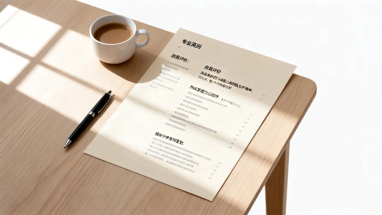 简单简历怎么写,个人求职简历自我评价怎么写更吸引人?-图3 简单简历怎么写,个人求职简历自我评价怎么写更吸引人?-图3