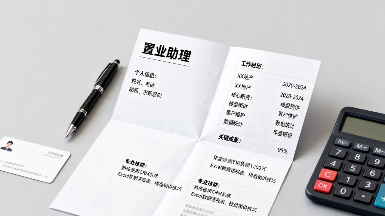售楼简历怎么写，置业顾问简历怎么写才能吸引HR？-图3