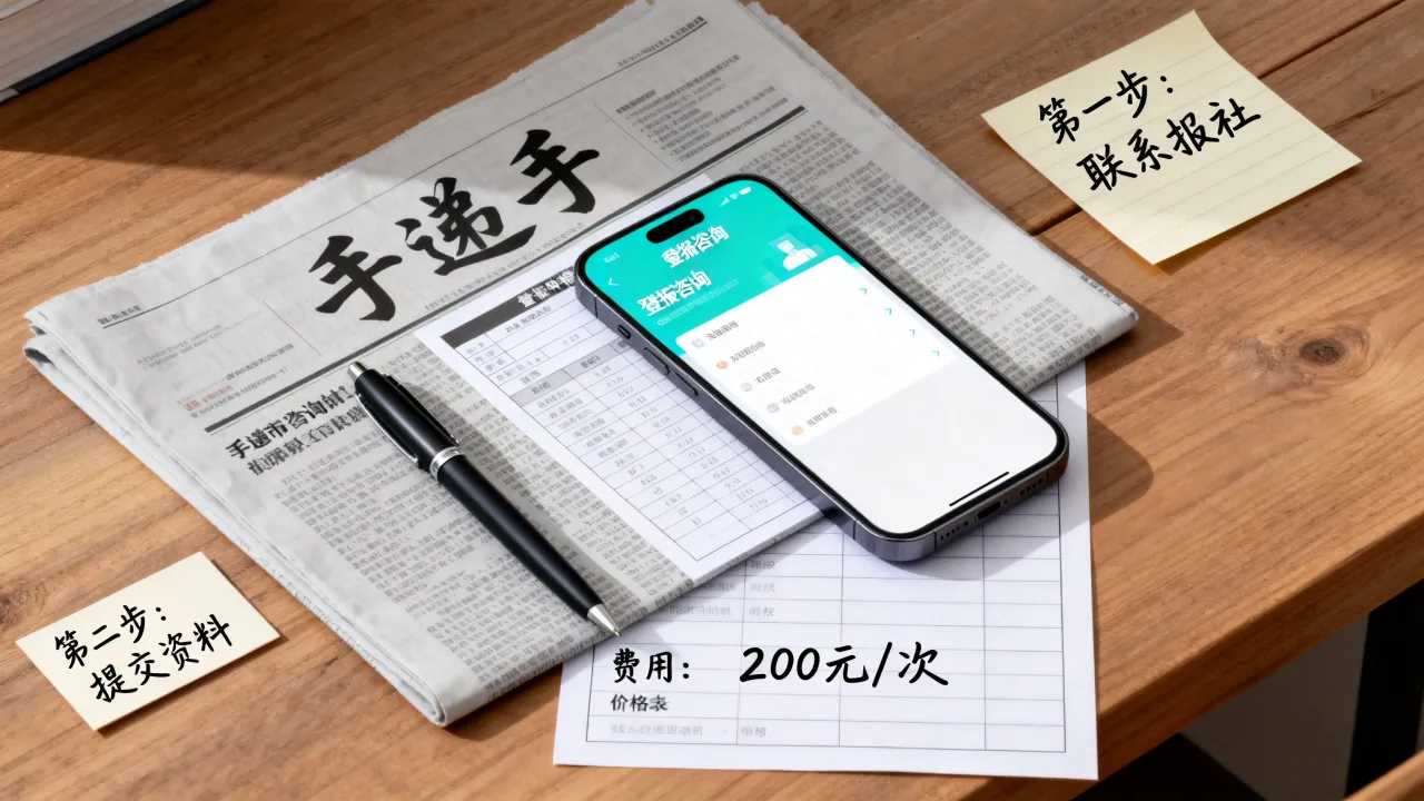 手递手招聘广告怎么登报?登报流程及费用详解-图2 手递手招聘广告怎么登报?登报流程及费用详解-图2