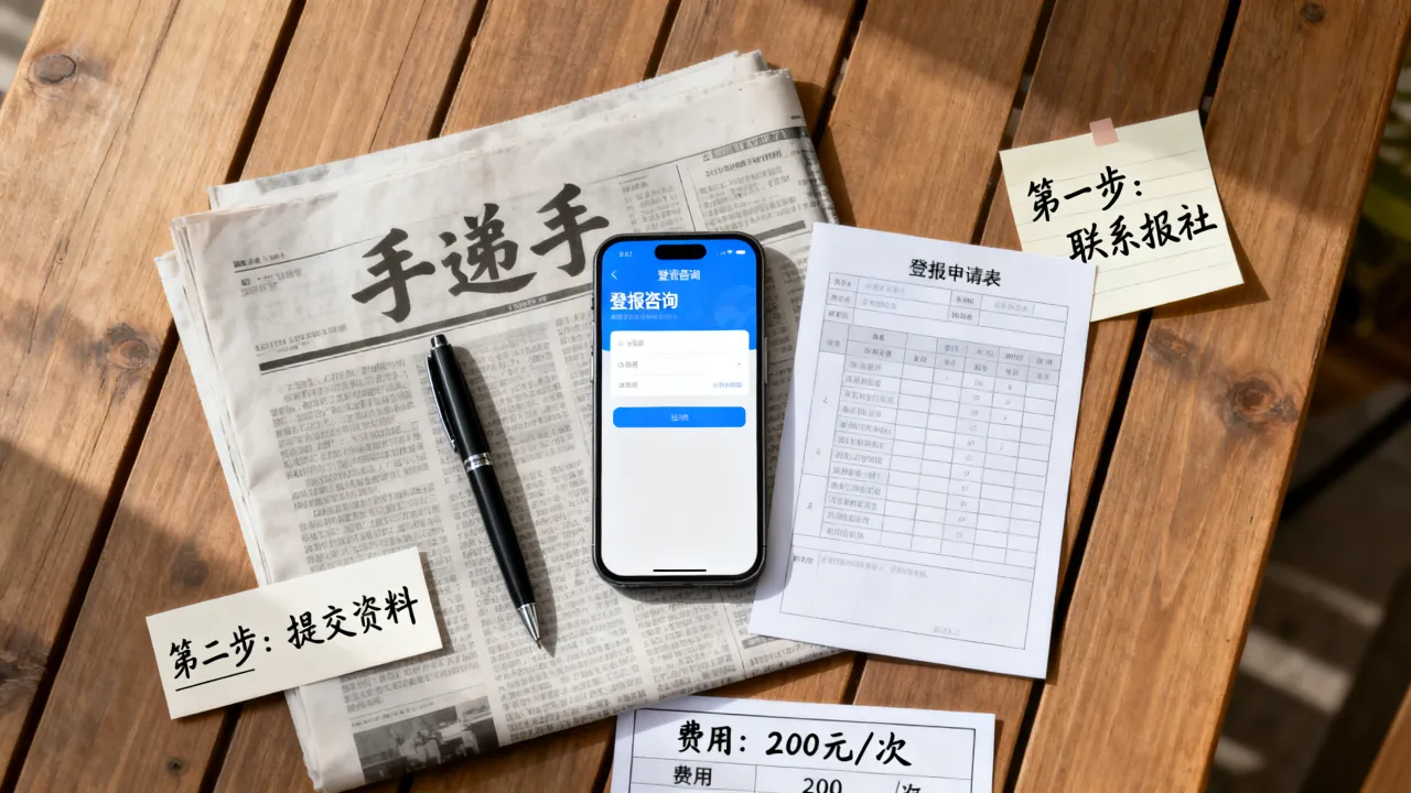手递手招聘广告怎么登报?登报流程及费用详解-图3 手递手招聘广告怎么登报?登报流程及费用详解-图3