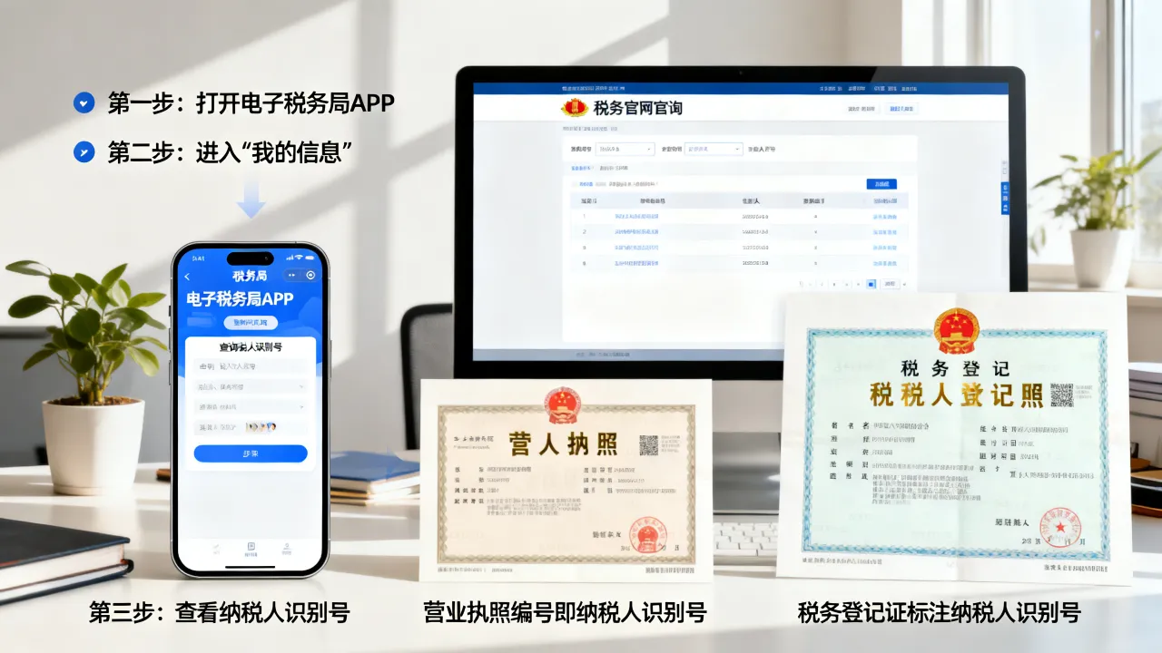 如何查询纳税人识别号,怎么快速找到纳税人识别号-图2 如何查询纳税人识别号,怎么快速找到纳税人识别号-图2