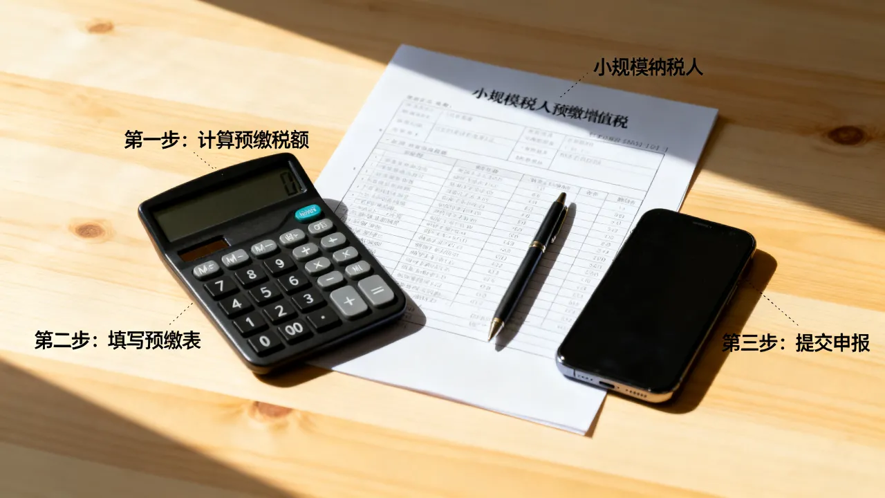 预缴增值税怎么算？小规模纳税人预缴增值税流程详解-图2