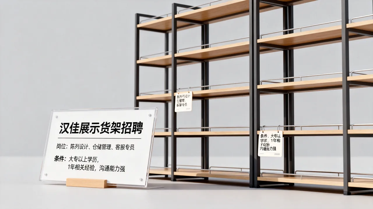 汉佳展示货架最新招聘有哪些岗位?求职条件是什么,长尾疑问词-图1 汉佳展示货架最新招聘有哪些岗位?求职条件是什么,长尾疑问词-图1