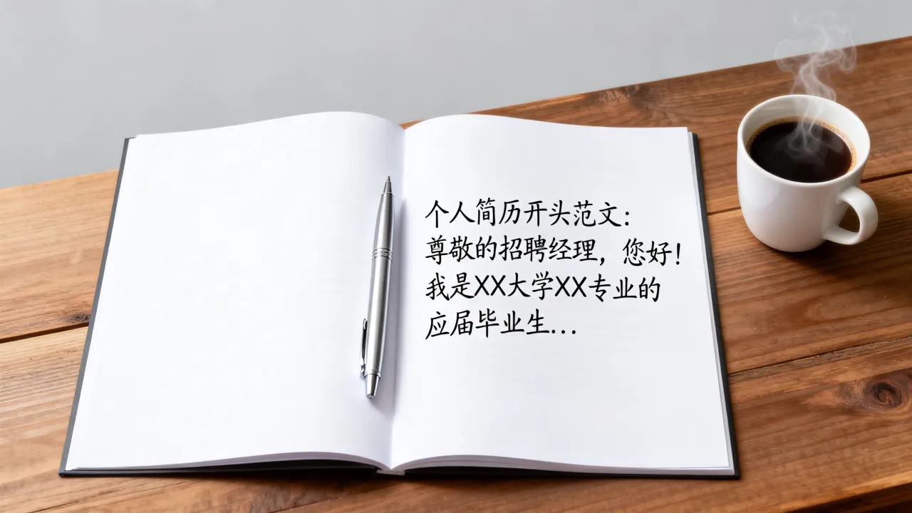 个人简历怎么开头?个人简历开头怎么写吸引人范文模板-图1 个人简历怎么开头?个人简历开头怎么写吸引人范文模板-图1