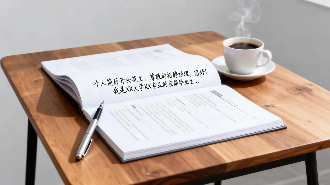 个人简历怎么开头?个人简历开头怎么写吸引人范文模板-图2 个人简历怎么开头?个人简历开头怎么写吸引人范文模板-图2