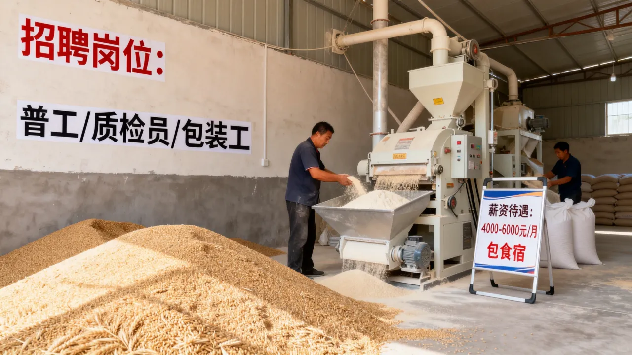 河南永城面粉厂招聘信息有哪些？永城面粉厂招工工资待遇怎么样-图1