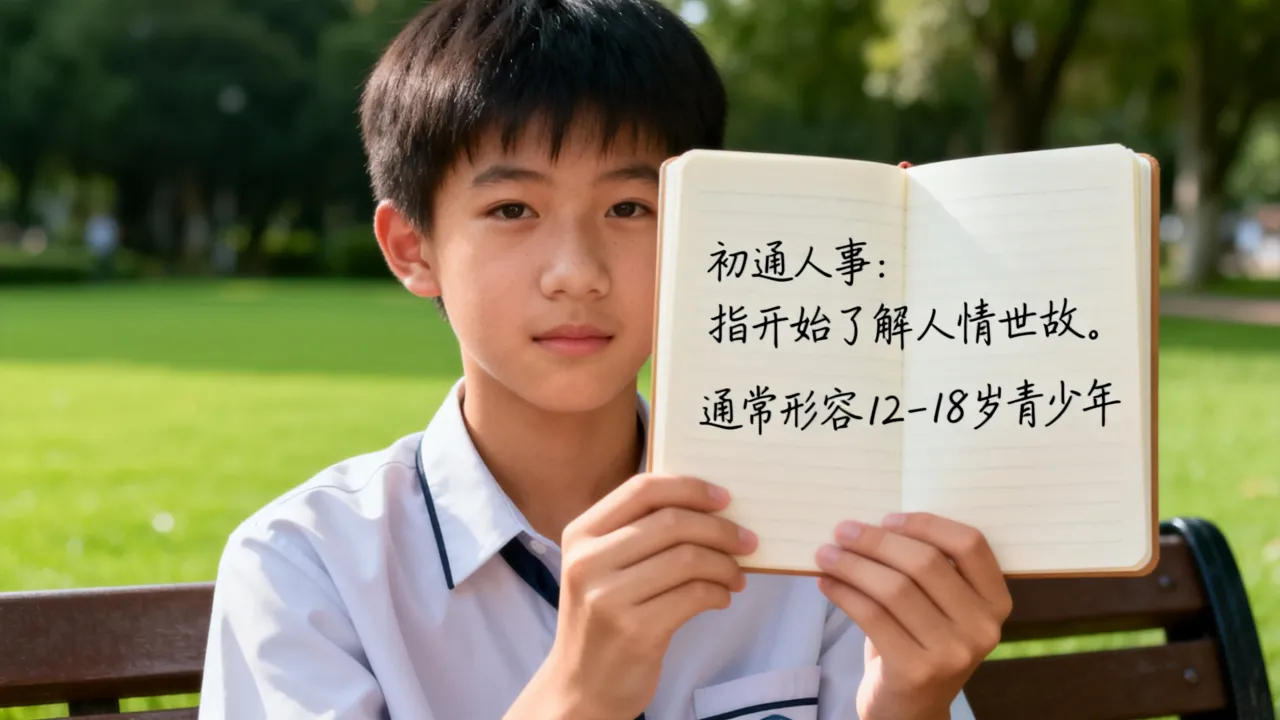 初通人事是什么意思?初通人事是形容什么年龄?-图2 初通人事是什么意思?初通人事是形容什么年龄?-图2