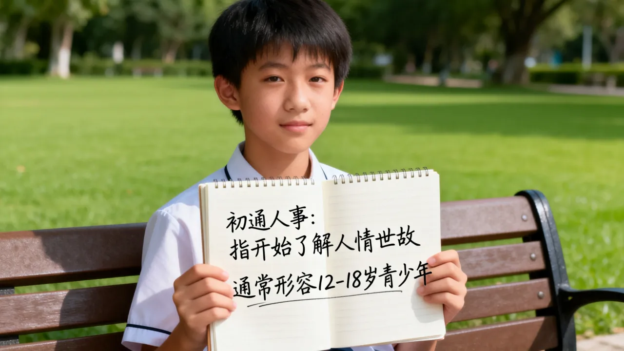 初通人事是什么意思?初通人事是形容什么年龄?-图3 初通人事是什么意思?初通人事是形容什么年龄?-图3