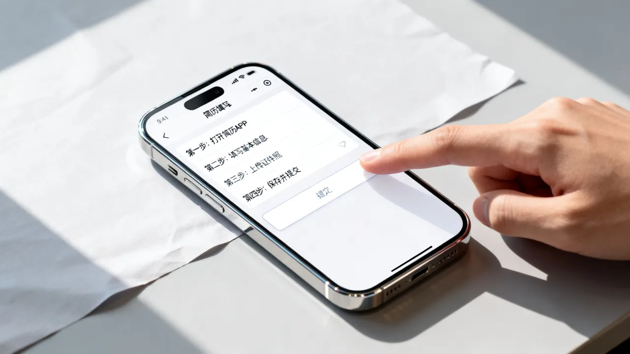 手机上怎么填简历，手机填写简历的步骤和技巧有哪些？-图1