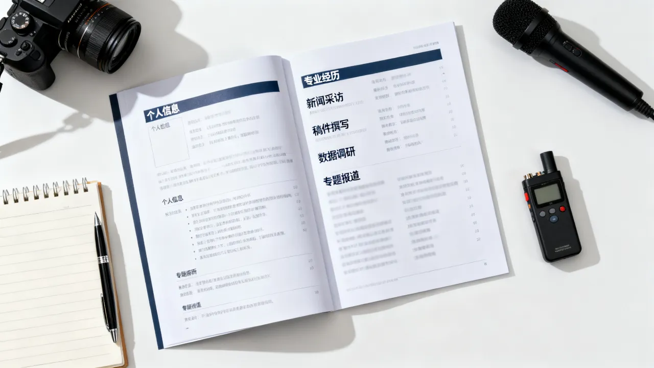 记者的简历怎么写?新闻专业求职个人经历亮点怎么写?-图1 记者的简历怎么写?新闻专业求职个人经历亮点怎么写?-图1