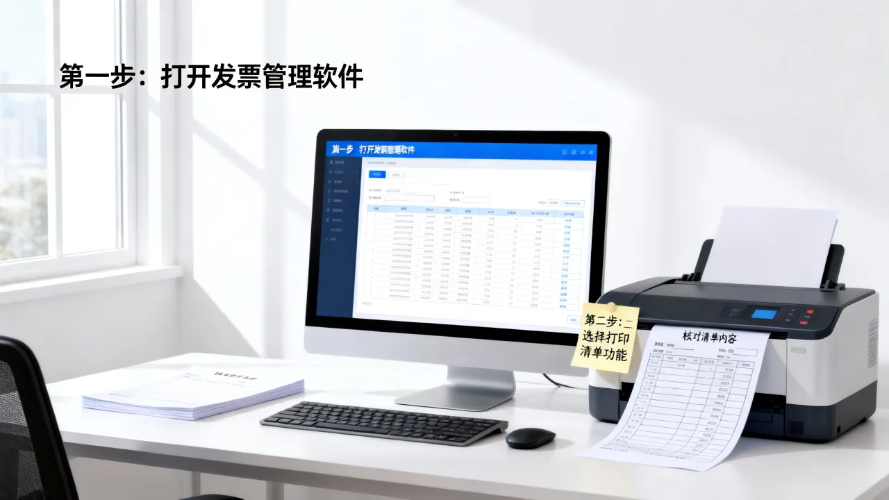 发票如何打印清单?发票清单打印步骤详解-图3 发票如何打印清单?发票清单打印步骤详解-图3