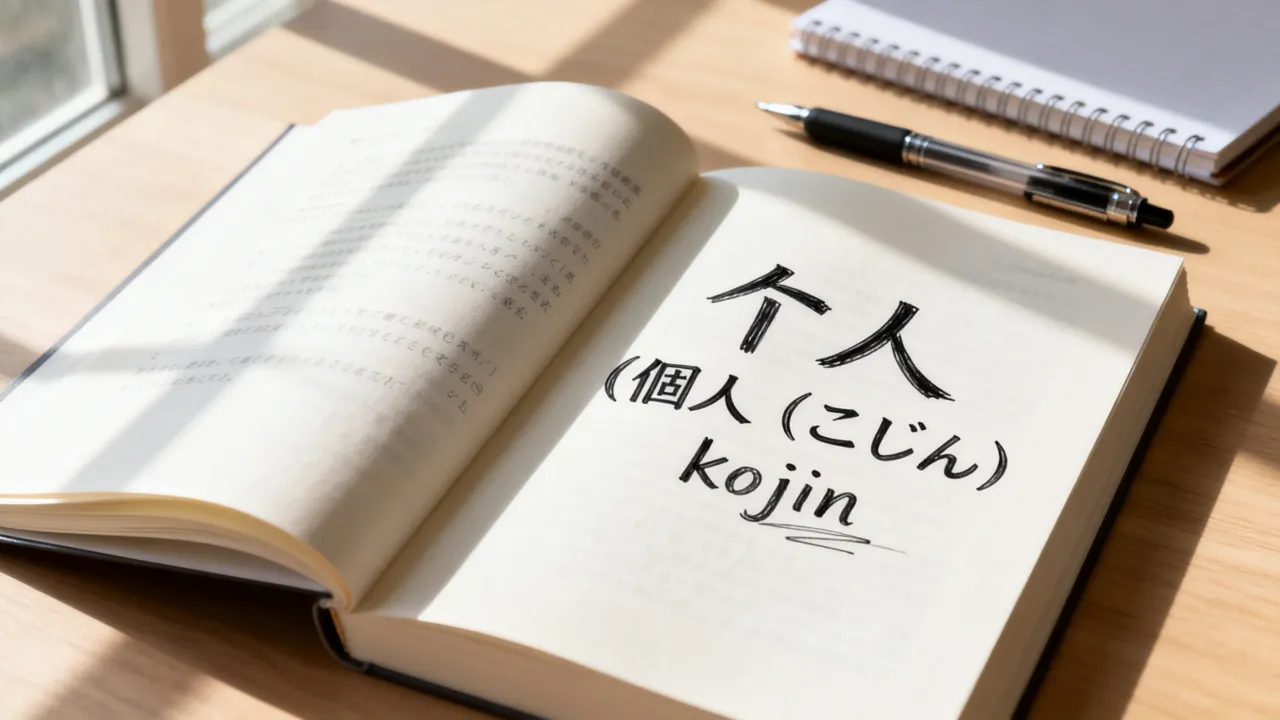 个人日语怎么说？个人用日语怎么说，日语中个人怎么读-图2