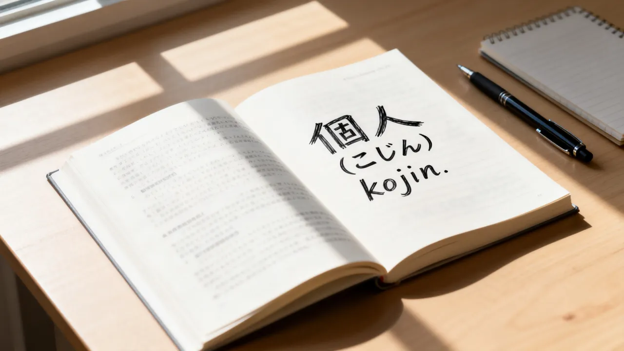 个人日语怎么说？个人用日语怎么说，日语中个人怎么读-图3