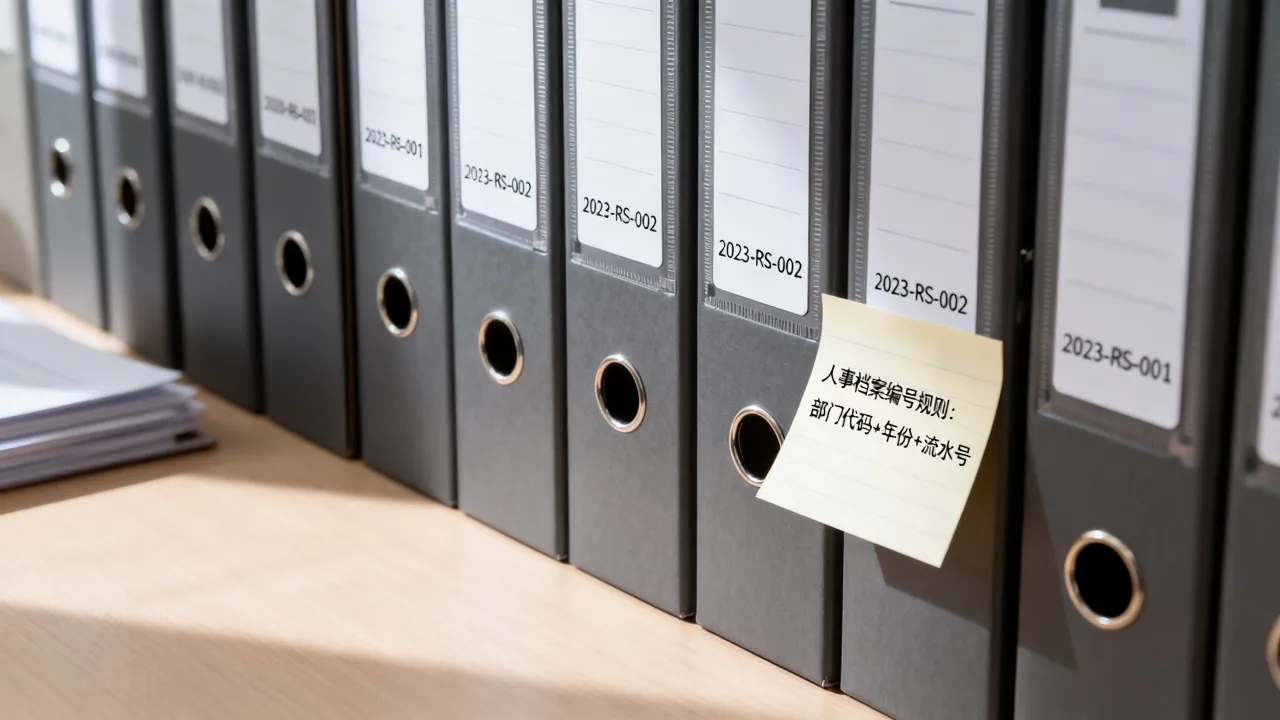 公司人事档案编号怎么查?人事档案编号规则是什么?