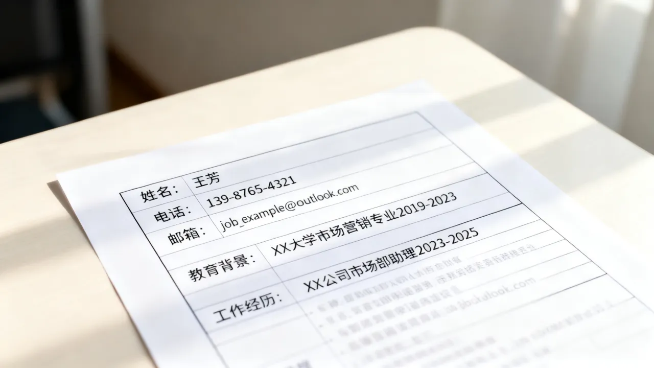 求职申请表怎么写,求职申请表填写常见问题有哪些-图1 求职申请表怎么写,求职申请表填写常见问题有哪些-图1