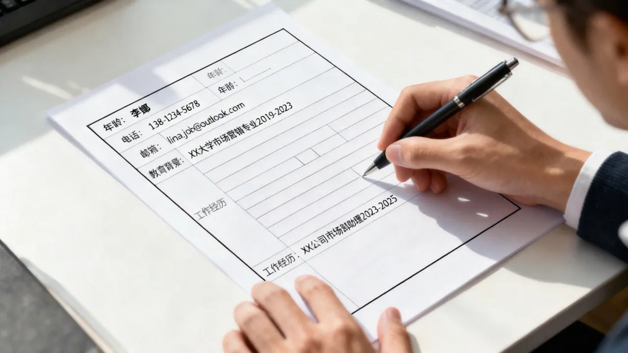 求职申请表怎么写,求职申请表填写常见问题有哪些-图3 求职申请表怎么写,求职申请表填写常见问题有哪些-图3