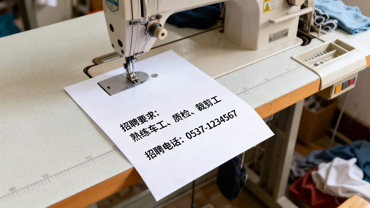 汶上爱丝服装厂招聘要求有哪些,汶上服装厂爱丝招聘电话是多少-图1 汶上爱丝服装厂招聘要求有哪些,汶上服装厂爱丝招聘电话是多少-图1