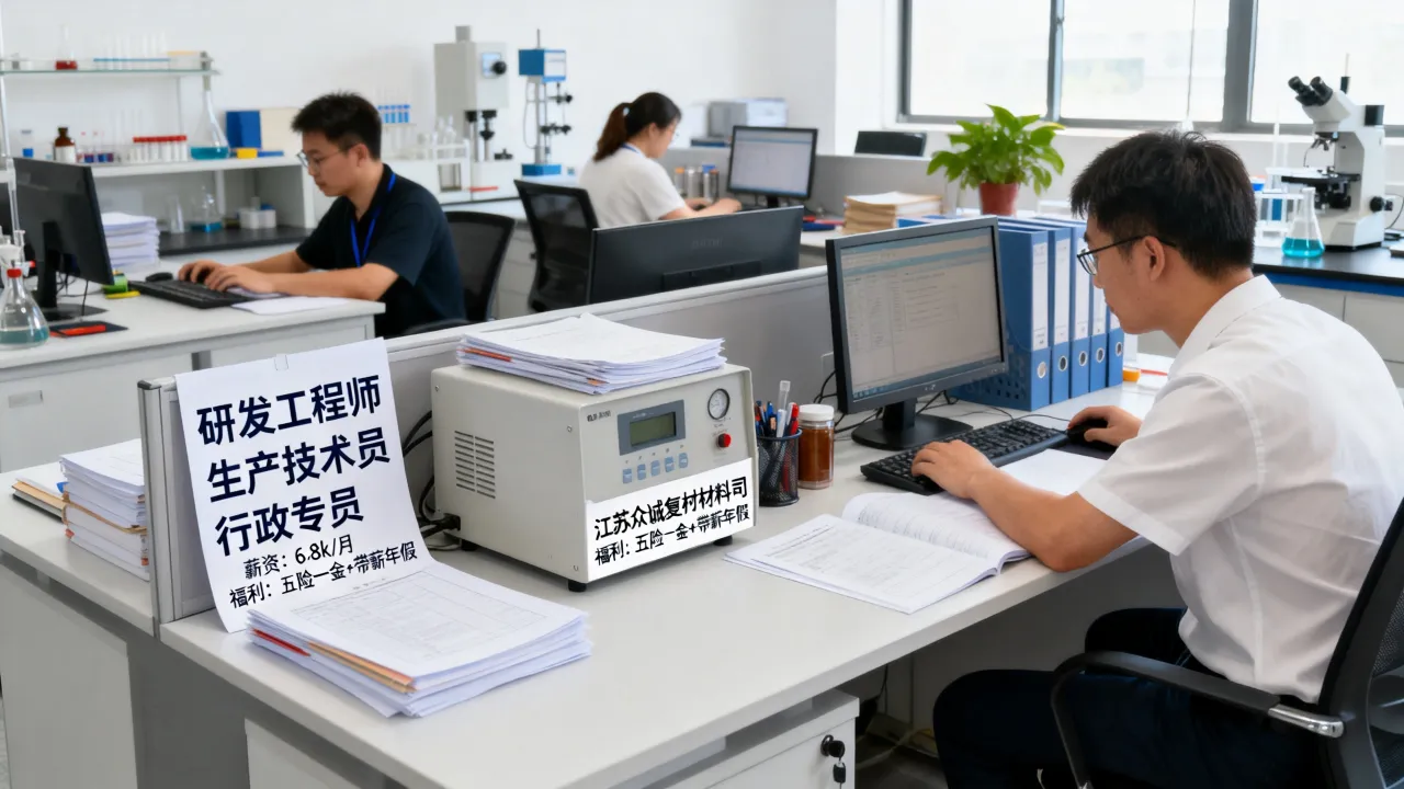 江苏众诚复合材料招聘有哪些岗位?众诚复合材料招聘待遇怎么样?-图3 江苏众诚复合材料招聘有哪些岗位?众诚复合材料招聘待遇怎么样?-图3