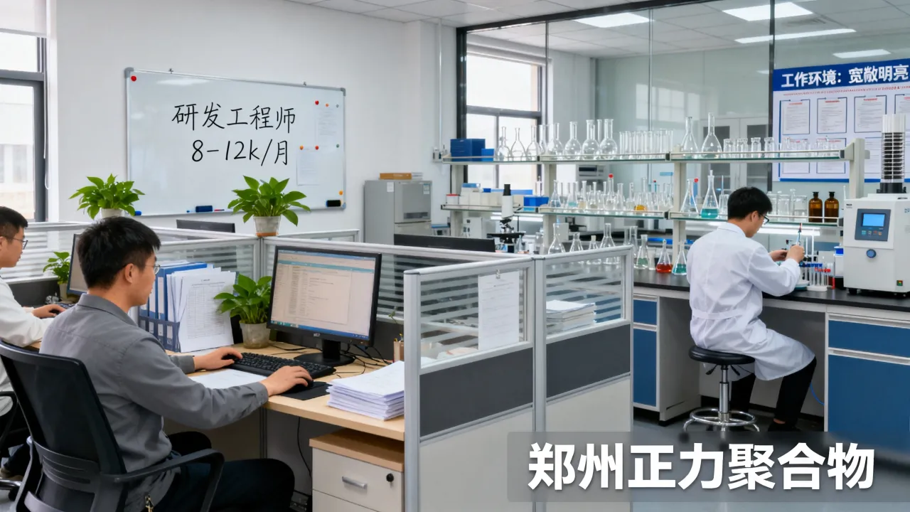 郑州正力聚合物招聘待遇怎么样,工作环境好不好?-图1 郑州正力聚合物招聘待遇怎么样,工作环境好不好?-图1
