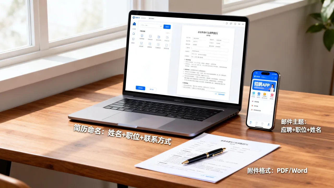 怎么网上发简历,网上投简历的正确方法和注意事项有哪些?-图2 怎么网上发简历,网上投简历的正确方法和注意事项有哪些?-图2