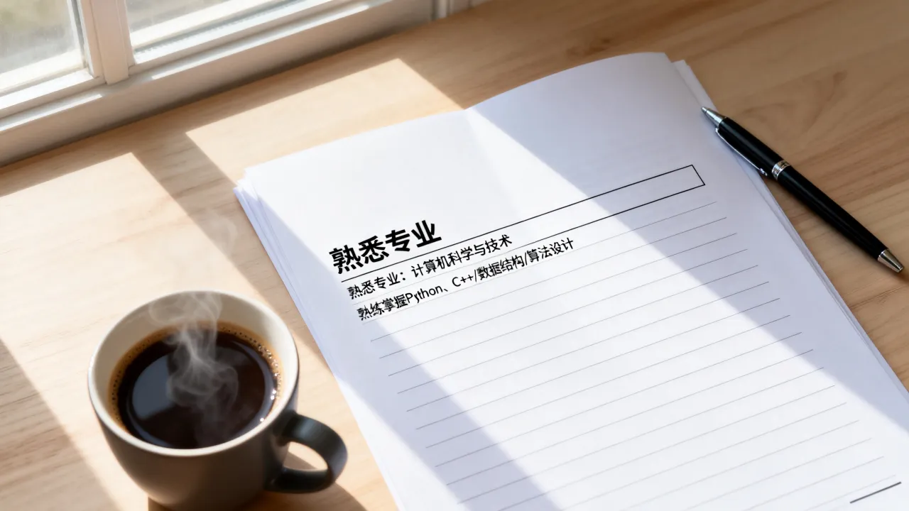 熟悉专业怎么填?,如何在简历中正确填写熟悉专业-图1 熟悉专业怎么填?,如何在简历中正确填写熟悉专业-图1