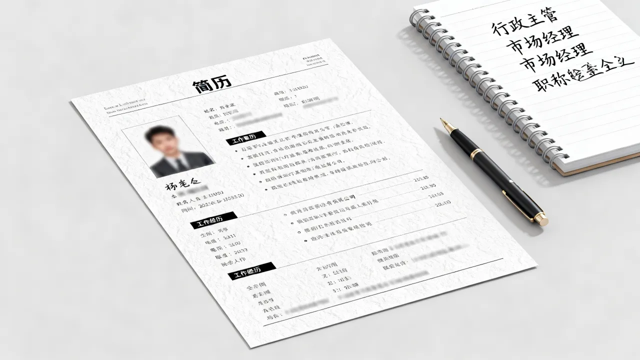 简历职称怎么写,怎么写才能顺利通过筛选?