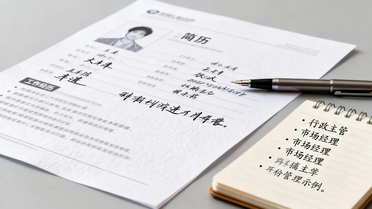 简历职称怎么写,怎么写才能顺利通过筛选?-图2 简历职称怎么写,怎么写才能顺利通过筛选?-图2