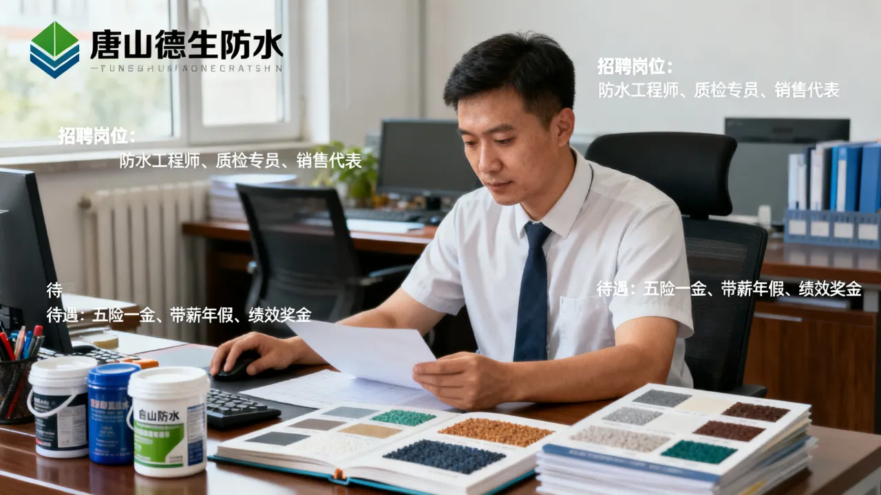唐山德生防水最新招聘有哪些岗位，德生防水待遇如何？-图1