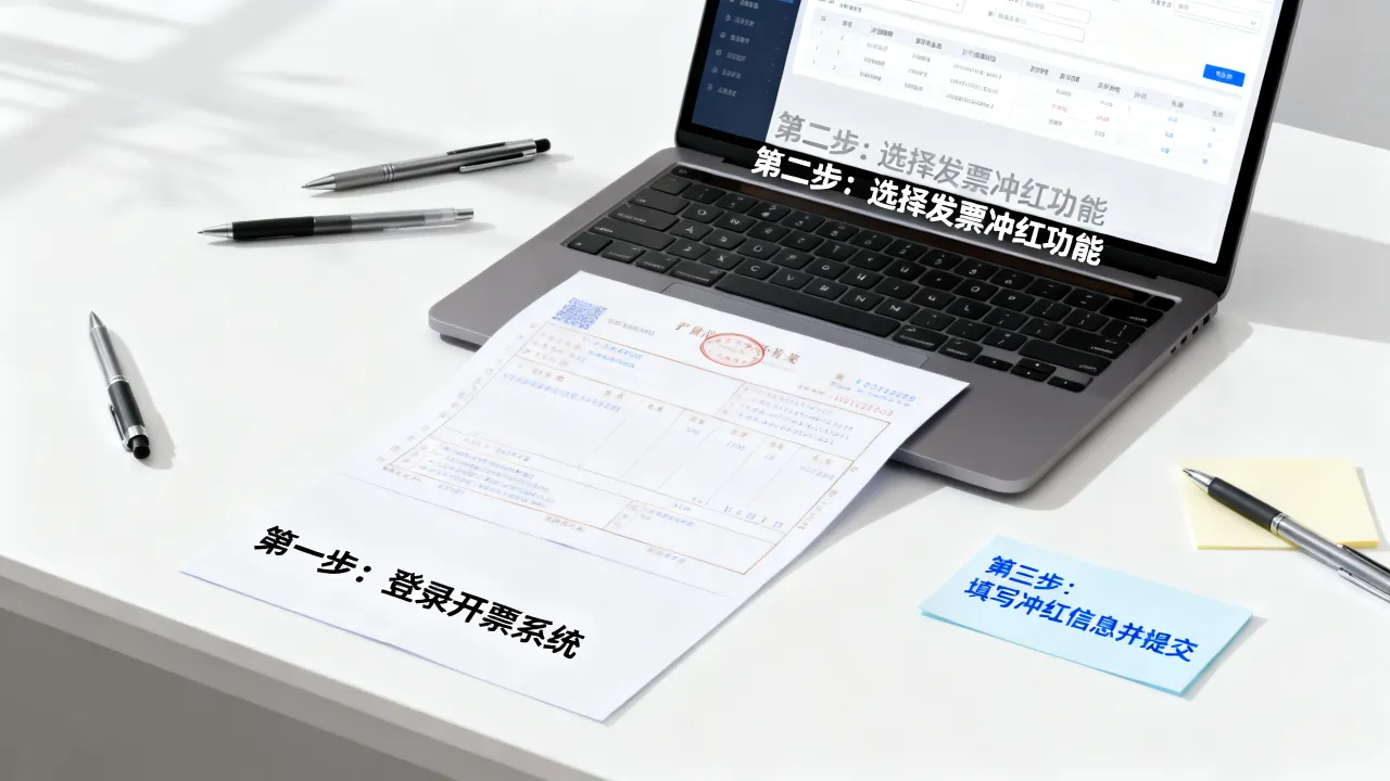 发票如何冲红?发票冲红怎么操作,发票冲红流程是什么-图2 发票如何冲红?发票冲红怎么操作,发票冲红流程是什么-图2