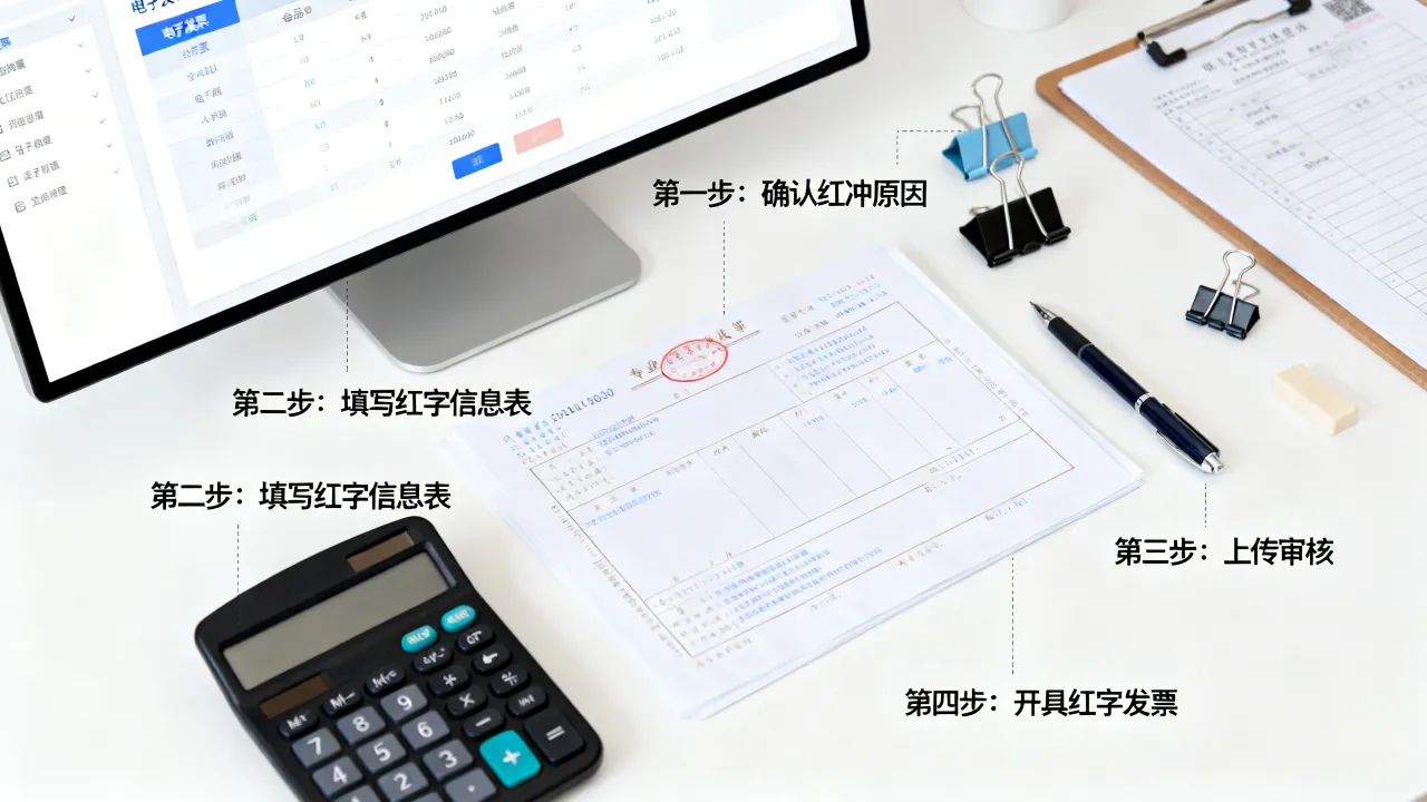 发票如何红冲?红字发票开具步骤详解,会计必看-图2 发票如何红冲?红字发票开具步骤详解,会计必看-图2