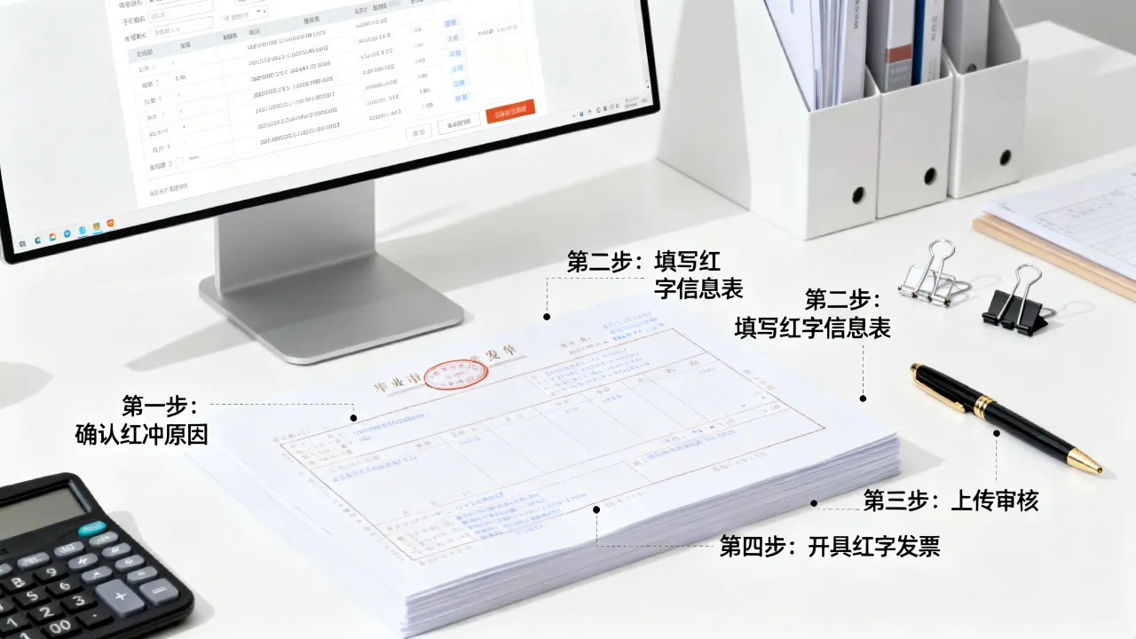发票如何红冲?红字发票开具步骤详解,会计必看-图3 发票如何红冲?红字发票开具步骤详解,会计必看-图3