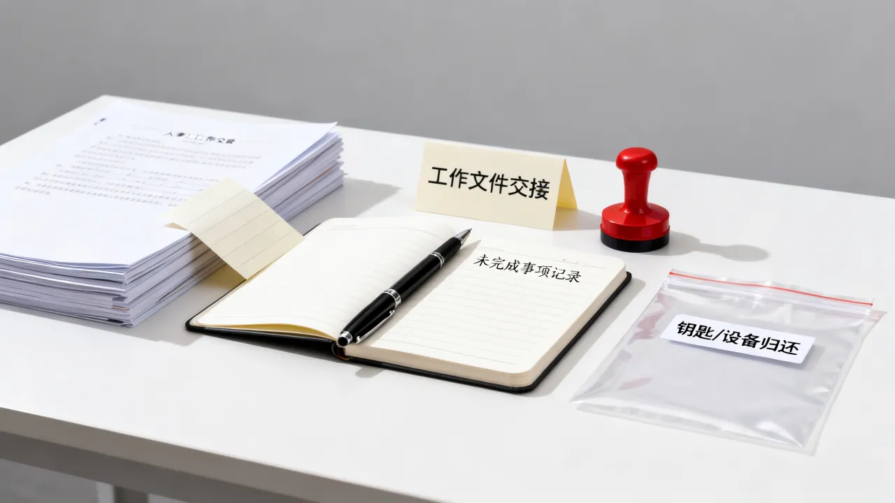 人事工作交接清单有哪些内容?离职交接怎么做好?-图2 人事工作交接清单有哪些内容?离职交接怎么做好?-图2