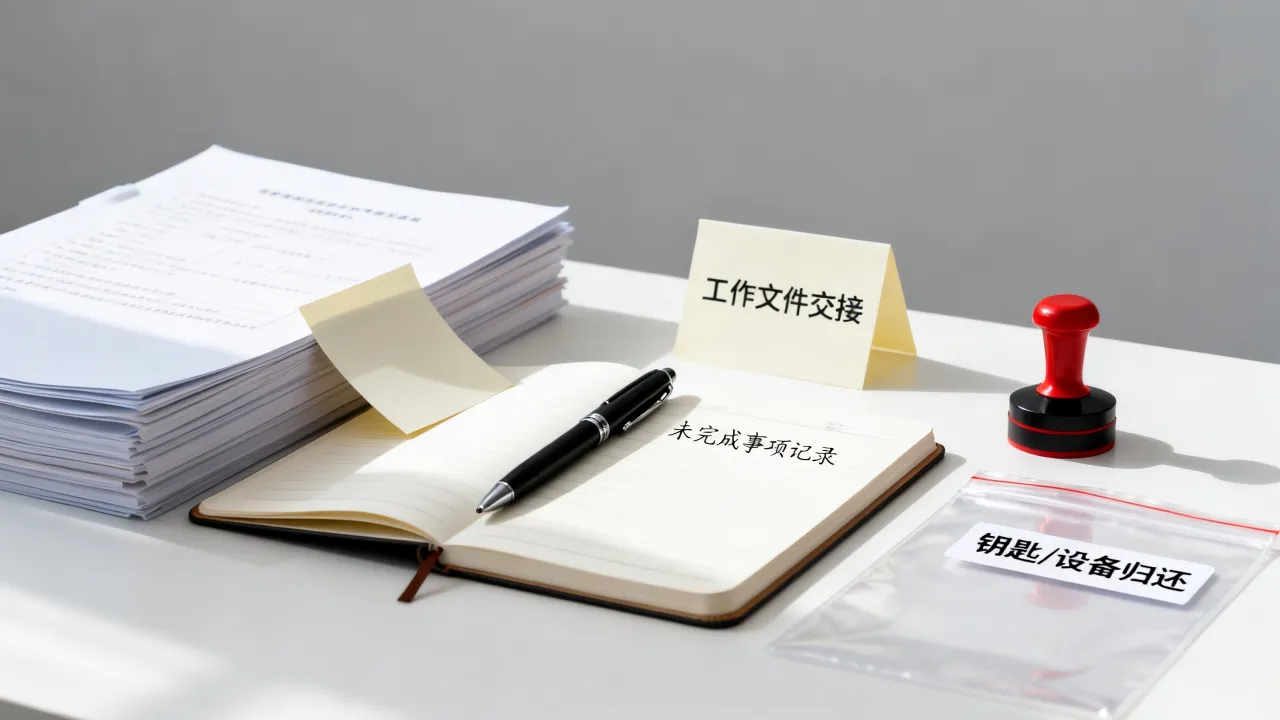人事工作交接清单有哪些内容?离职交接怎么做好?-图3 人事工作交接清单有哪些内容?离职交接怎么做好?-图3