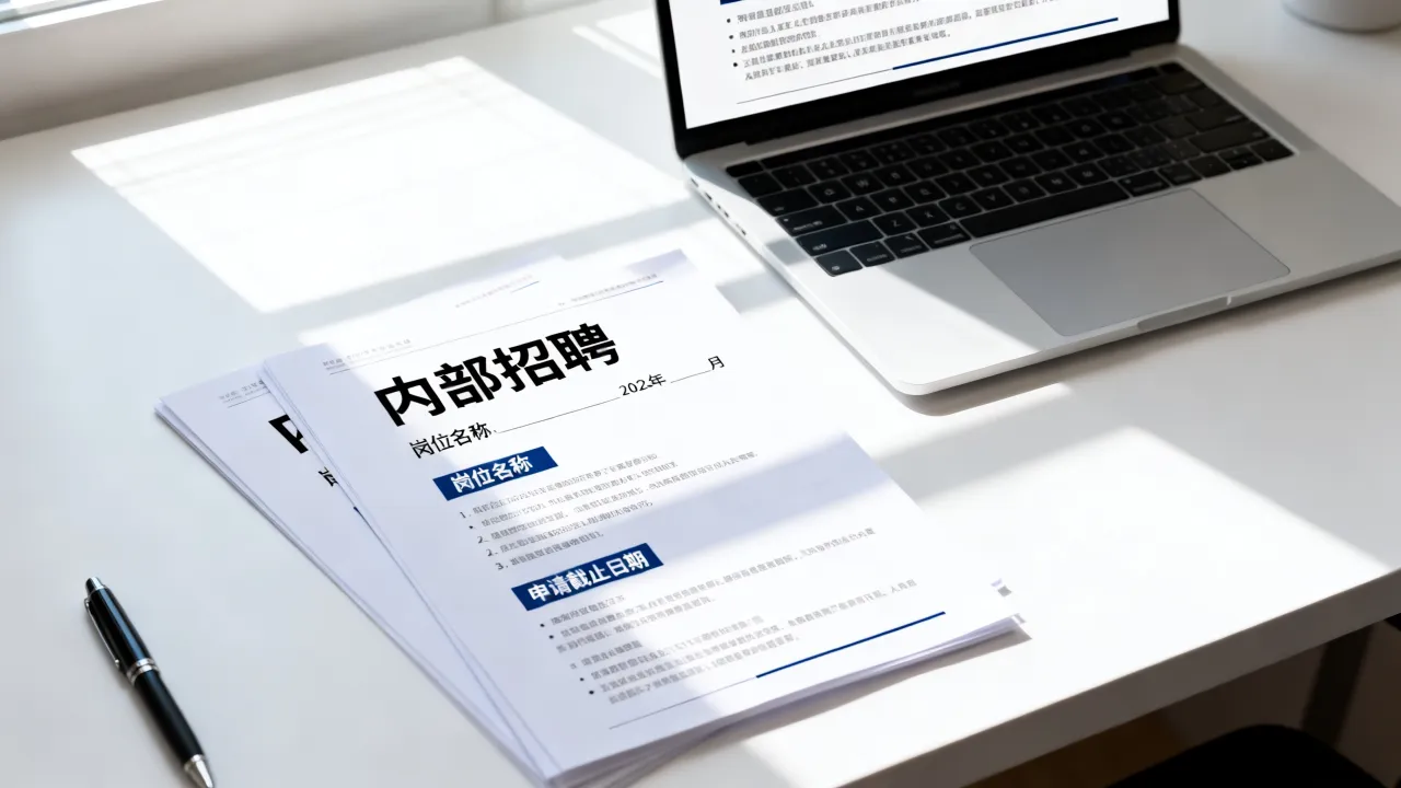 内部招聘怎么写，内部招聘公告范文模板怎么制作？-图2
