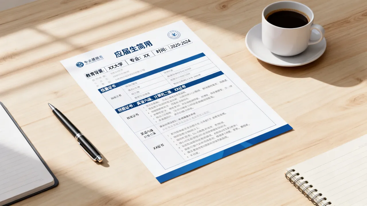 简历怎么写，无工作经历的应届生如何吸引面试官？