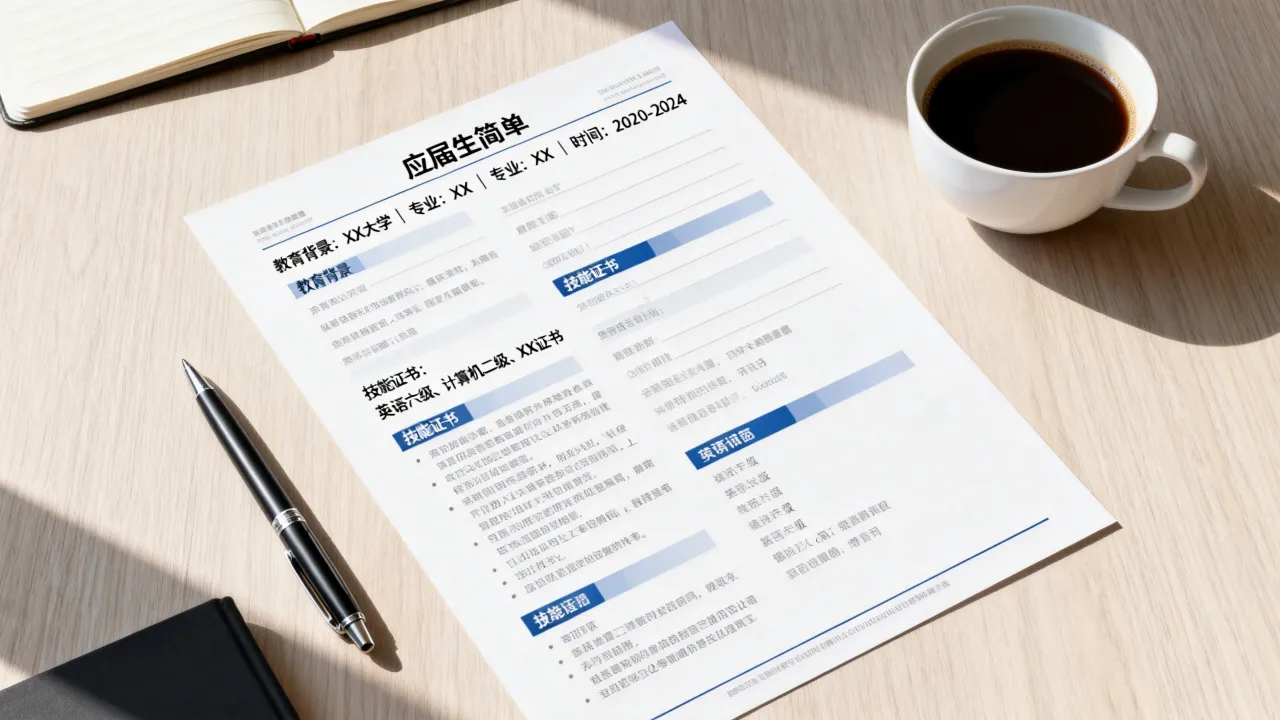 简历怎么写，无工作经历的应届生如何吸引面试官？-图2