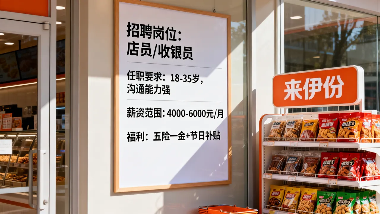上海九亭来伊份招聘条件是什么？工资待遇怎么样-图3