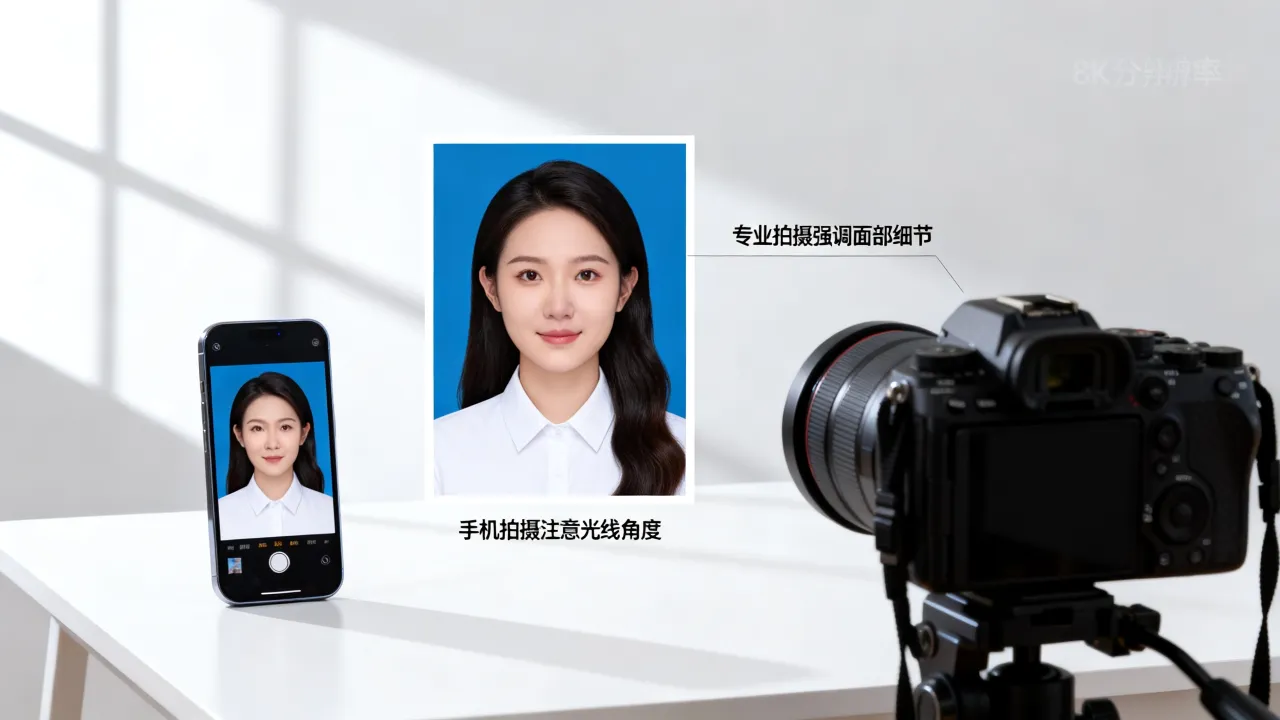 简历照片怎么做？手机拍证件照能用吗