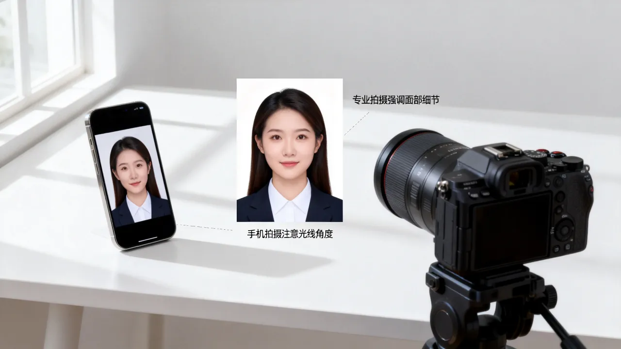 简历照片怎么做?手机拍证件照能用吗-图2 简历照片怎么做?手机拍证件照能用吗-图2