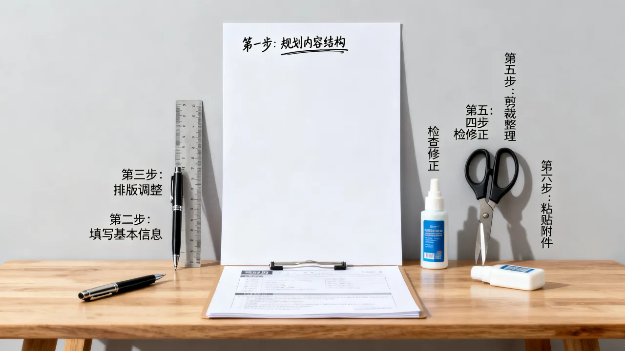 怎么做纸质简历，具体步骤和注意事项是什么-图2