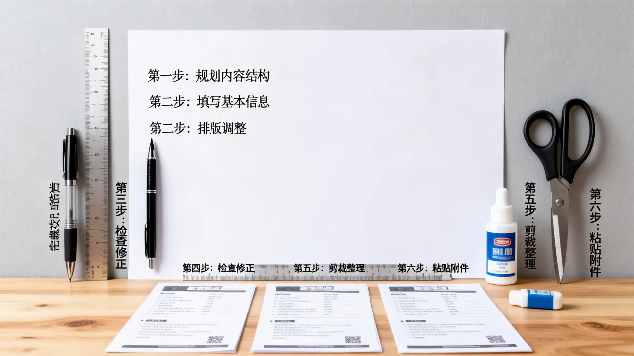怎么做纸质简历，具体步骤和注意事项是什么-图3