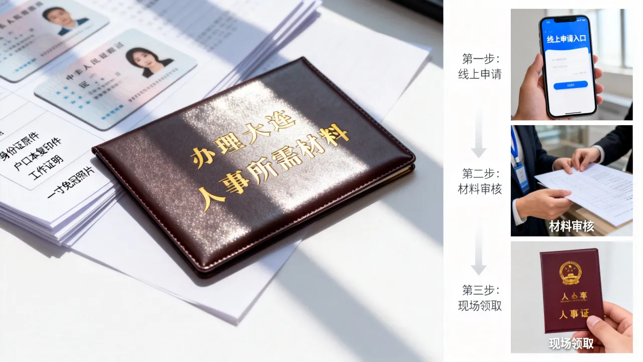 大连人事证怎么办理？办理流程及所需材料详解-图2