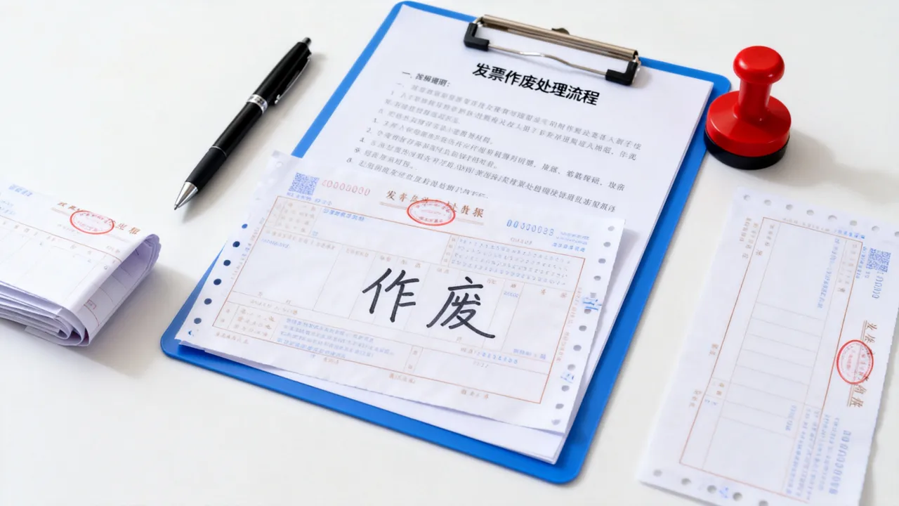 发票作废如何处理,作废发票需要什么手续和流程?