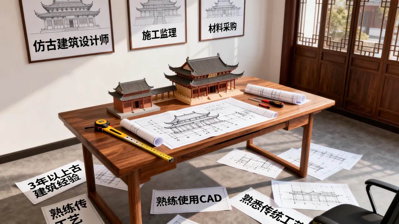 福州仿古建筑公司招聘有哪些岗位?仿古建筑公司招聘要求是什么?-图3 福州仿古建筑公司招聘有哪些岗位?仿古建筑公司招聘要求是什么?-图3