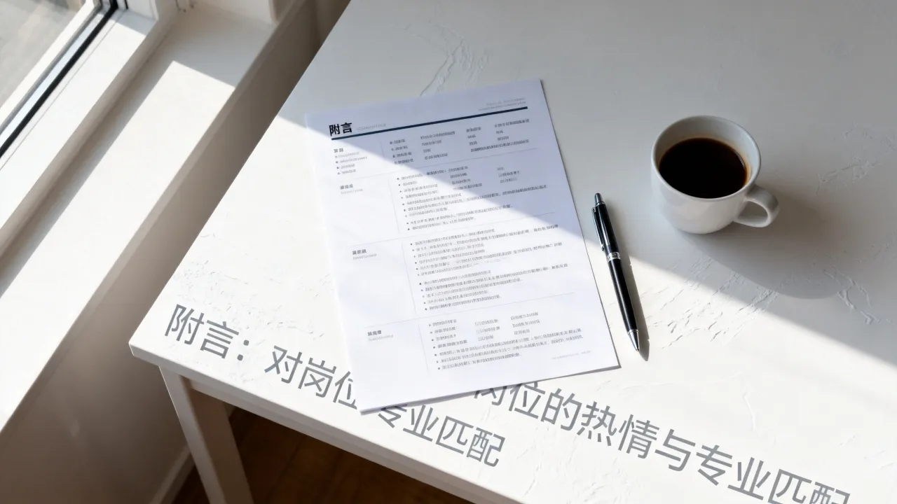 简历的附言怎么写,简历附言范文怎样才能加分?-图2 简历的附言怎么写,简历附言范文怎样才能加分?-图2