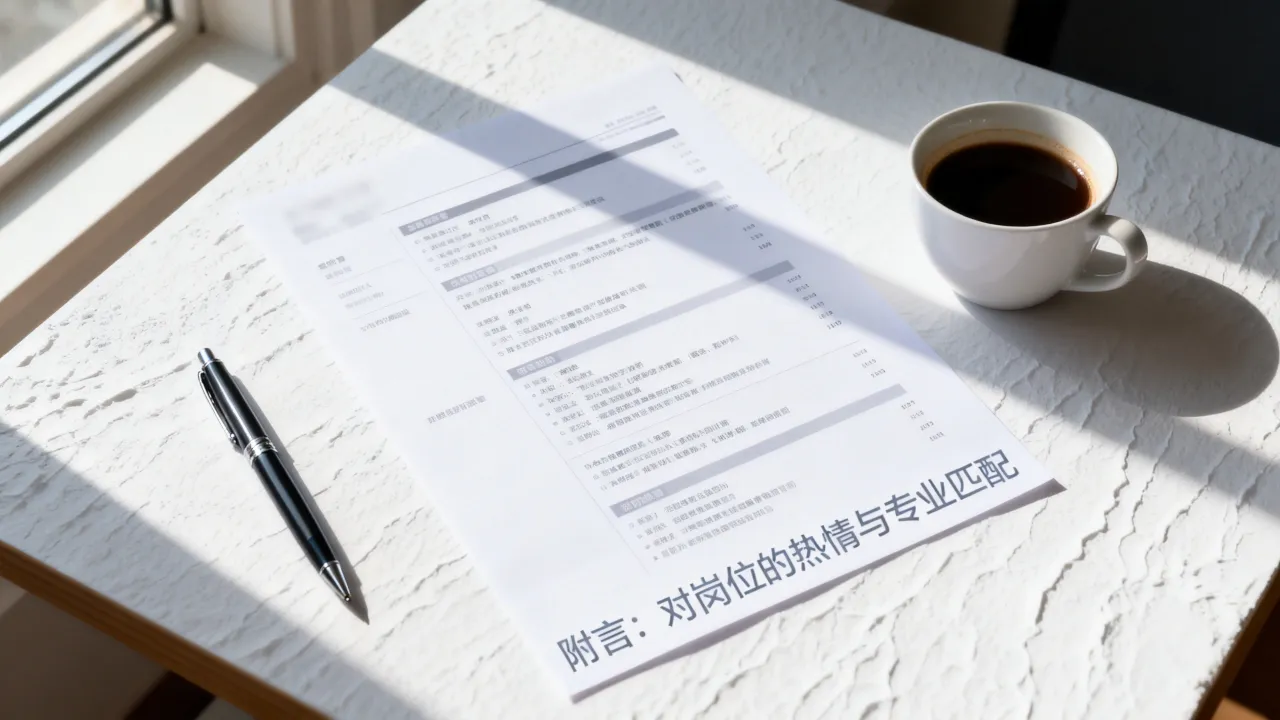 简历的附言怎么写,简历附言范文怎样才能加分?-图3 简历的附言怎么写,简历附言范文怎样才能加分?-图3