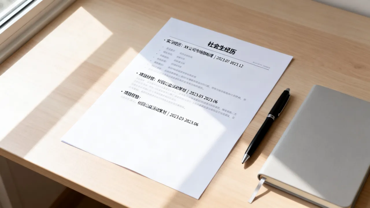 社会经历怎么填?应届生简历社会经历怎么写才加分-图2 社会经历怎么填?应届生简历社会经历怎么写才加分-图2