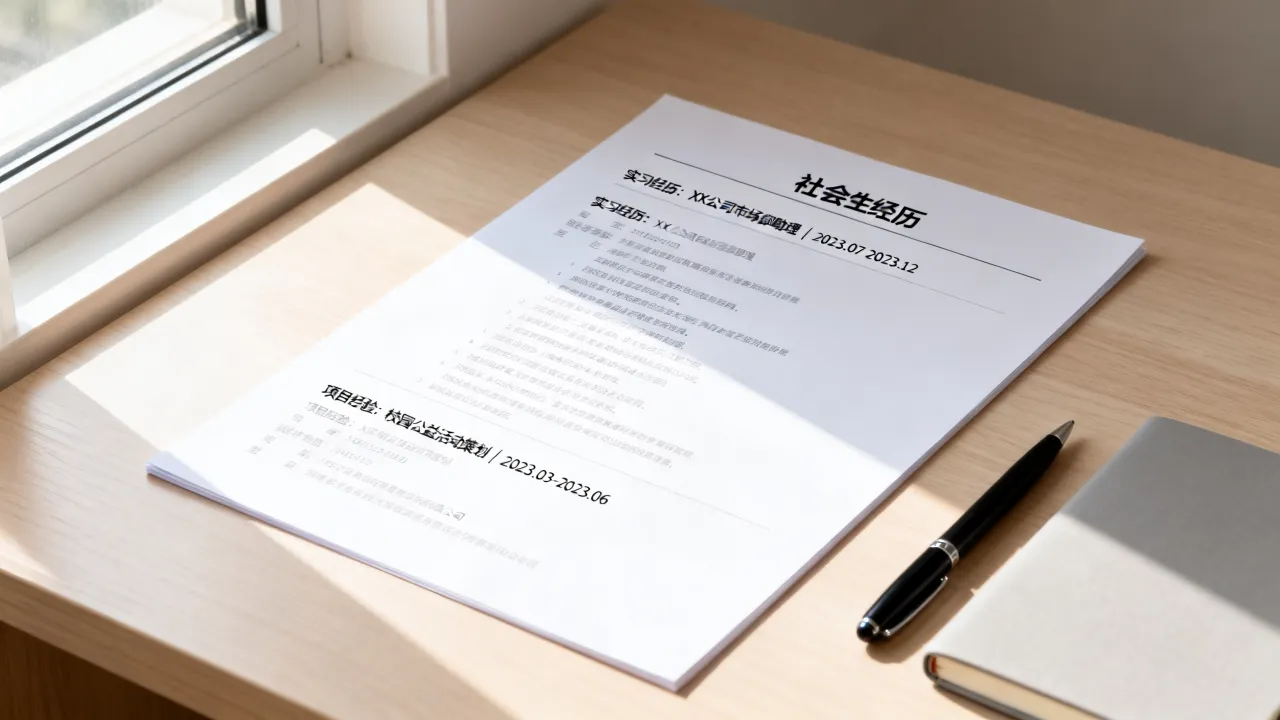 社会经历怎么填?应届生简历社会经历怎么写才加分-图3 社会经历怎么填?应届生简历社会经历怎么写才加分-图3